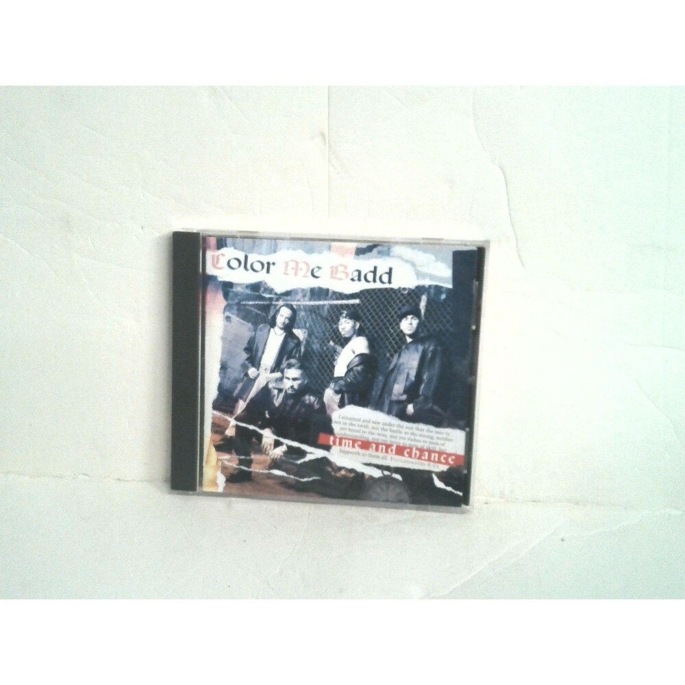 Color Me Badd Time & Chance CD 1993 Giants Records Reprise